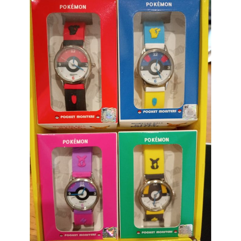 韓國🇰🇷Pokemon兒童精靈球手錶紫色現貨不用等包裝隨機發😉