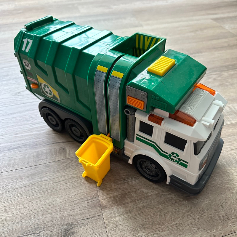 玩具反斗城 大尺寸 聲光垃圾車 回收車 電動升降 二手