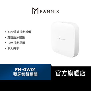 【FAMMIX 菲米斯】FM-GW01 遠端控制藍牙智慧網關