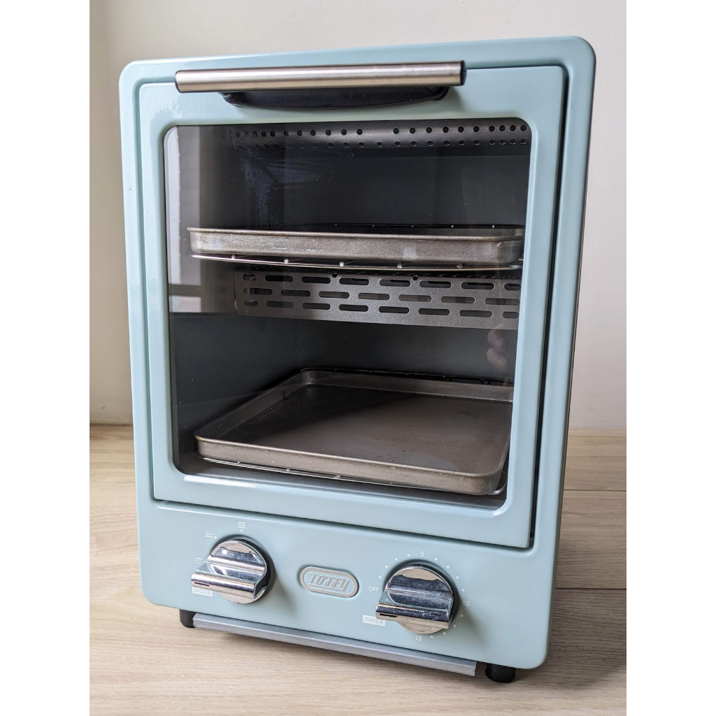 【免運】Toffy 經典電烤箱 K-TS1馬卡龍綠 高顏值 烤箱 兼具裝飾功能 家電 怦然心動好夥伴