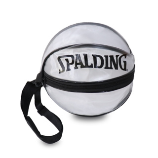 Spalding 瓢蟲袋 Basketball Bag 男女款 籃球 球袋 側背 背帶可調 霧白 黑SPB5309N00