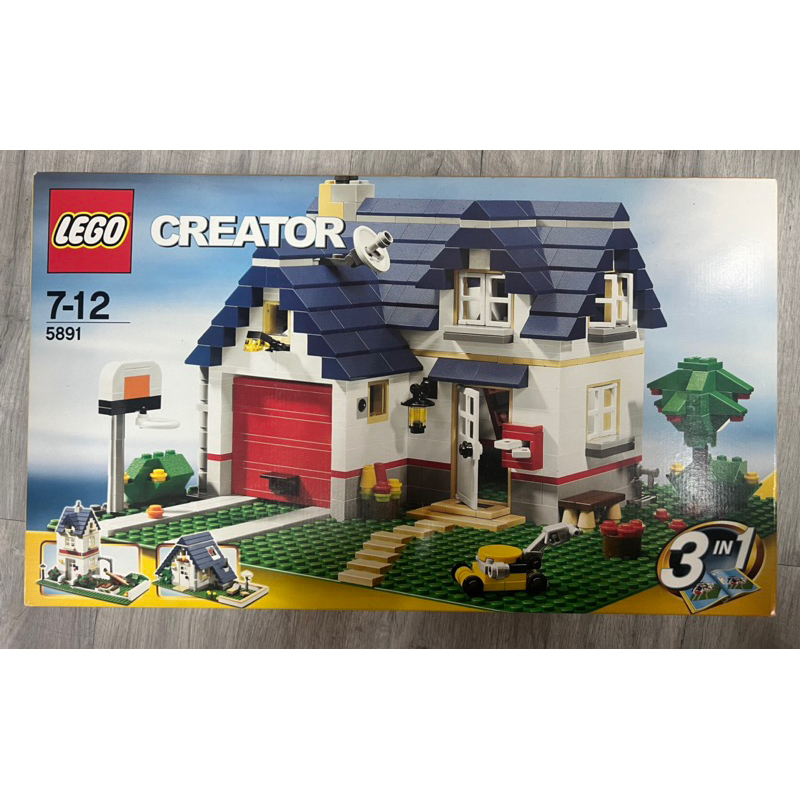 《蘇大樂高》LEGO 5891 蘋果樹洋房（全新） 創意系列 3合1