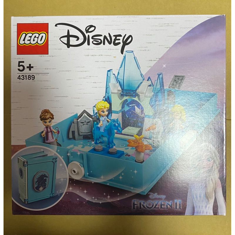 LEGO 樂高 盒組 43189 艾莎的冰雪城堡書