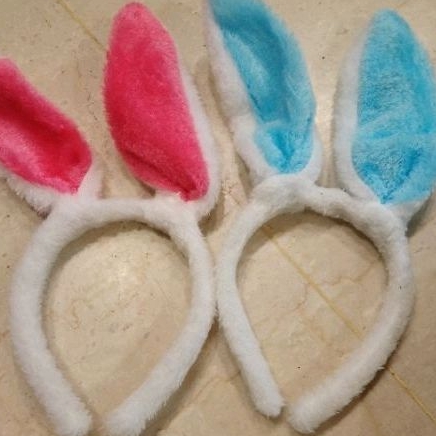兔子髮箍 可愛 兔子 耳朵 兒童 造型髮箍 只剩粉紅色
