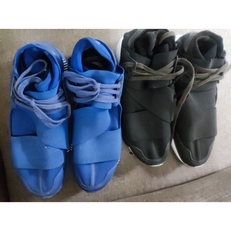 HAL Adidas Y-3 Qasa High 山本耀司y3 武士忍者鞋（藍白）