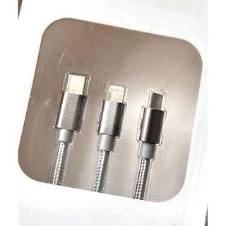 三合一充電線 Lightning/Micro/Type-C