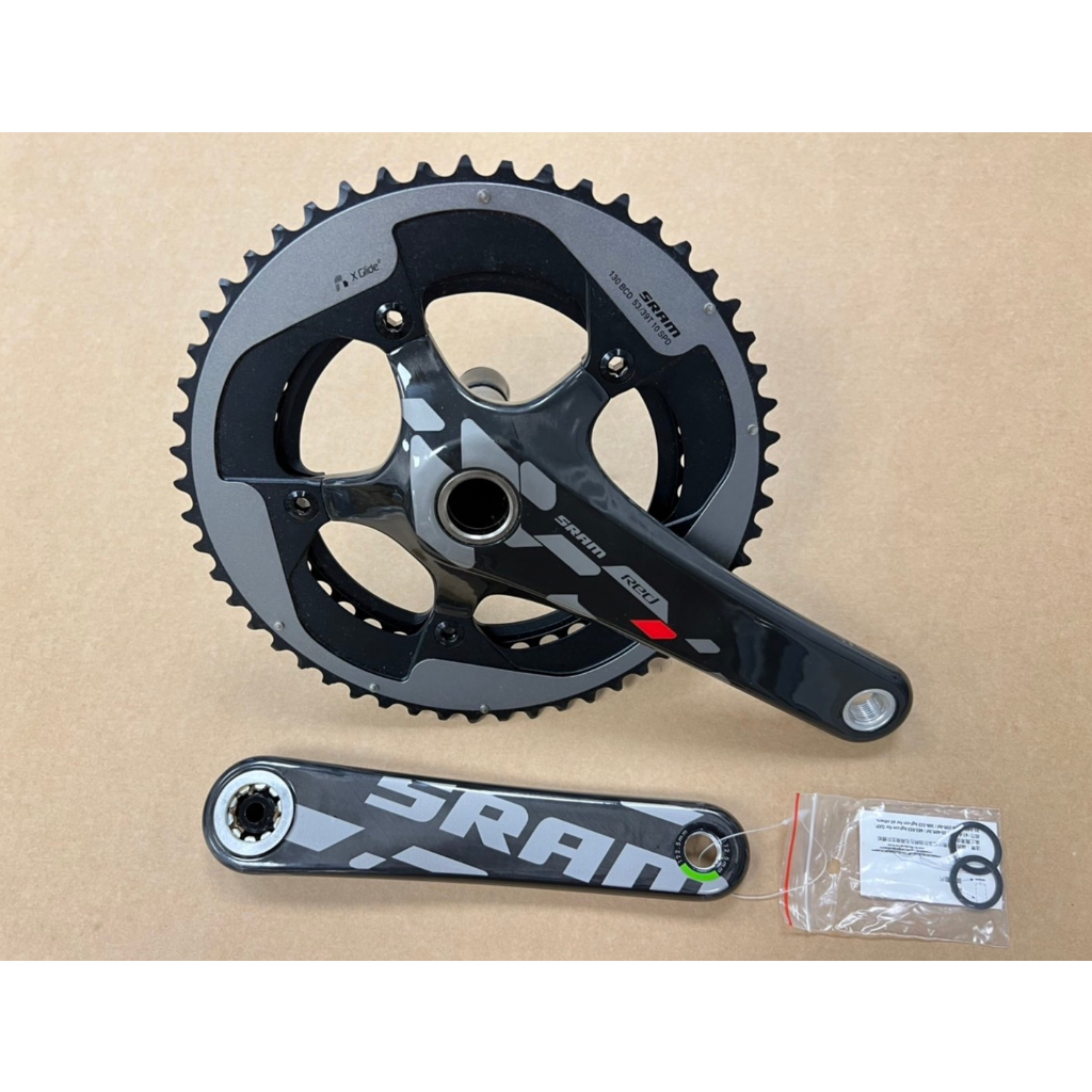 現貨 原廠正品 SRAM Red 53/39T 172.5/175mm 10速 130BCD 雙盤大盤 公路車