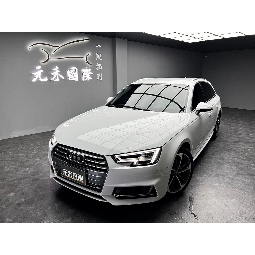 暐恩車庫📆 2018年式  Audi A4 Avant 40 TFSI S-Line 2.0 汽油 冰川白 (237)