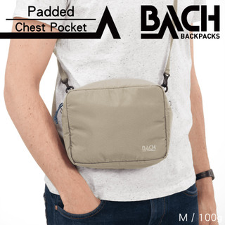 BACH 含襯胸包/單肩袋【麥田棕 / M / 100g】Padded Chest Pocket 2 in 1