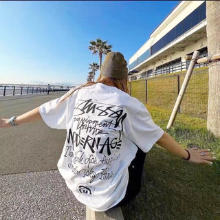 STUSSY MODERN AGE TEE 摩登時代 短袖 草寫字母 男女 情侶款 新巡遊