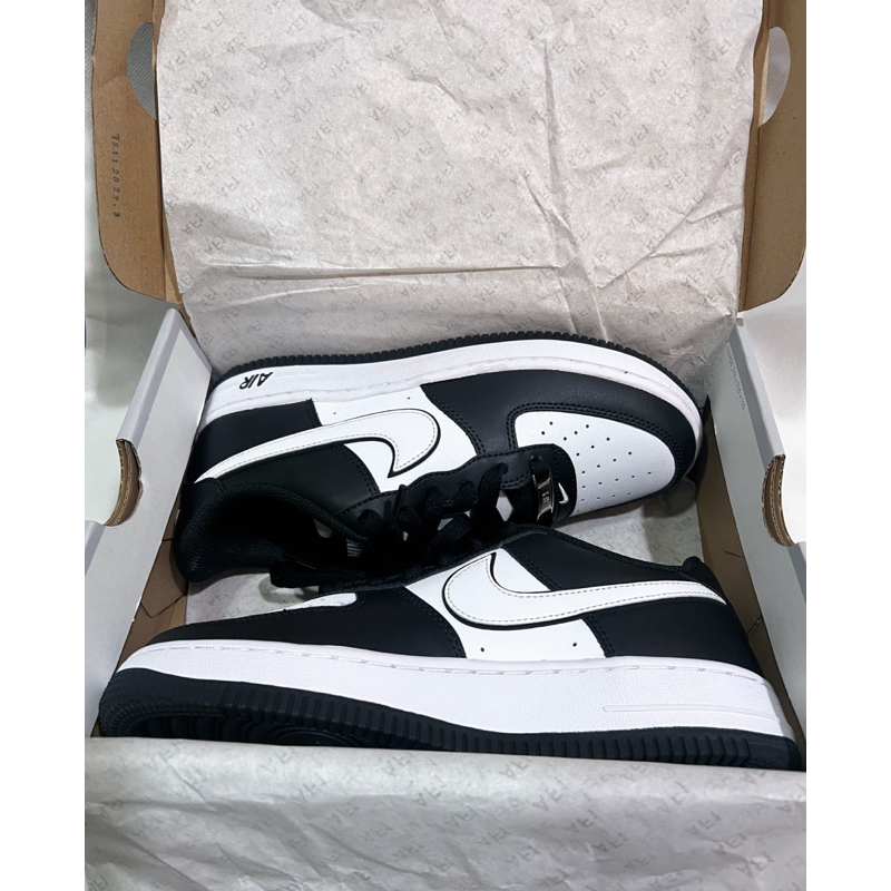 【全新專櫃購入💯】 Nike Air Force 1 Low panda 新款 熊貓 黑白 白黑 AF1 休閒鞋 女鞋