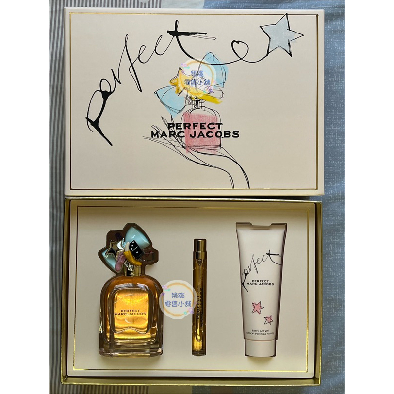 💕現貨💕 MARC JACOBS 淡香精全新禮盒完美女人組 (100ml 淡香精+10ml 淡香精+75ml 香氛乳)