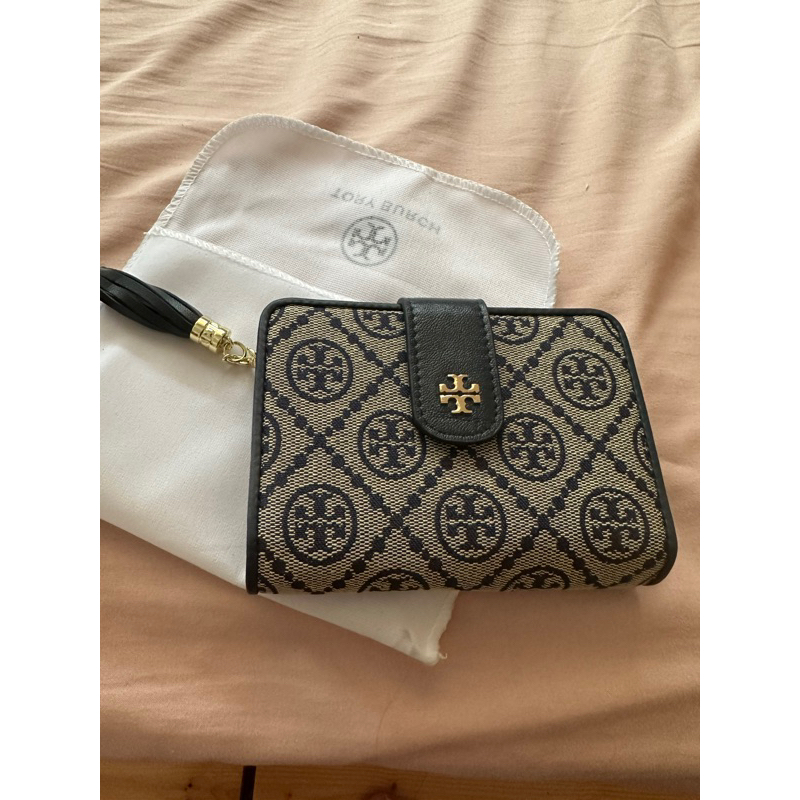 Tory Burch 印花三折短夾