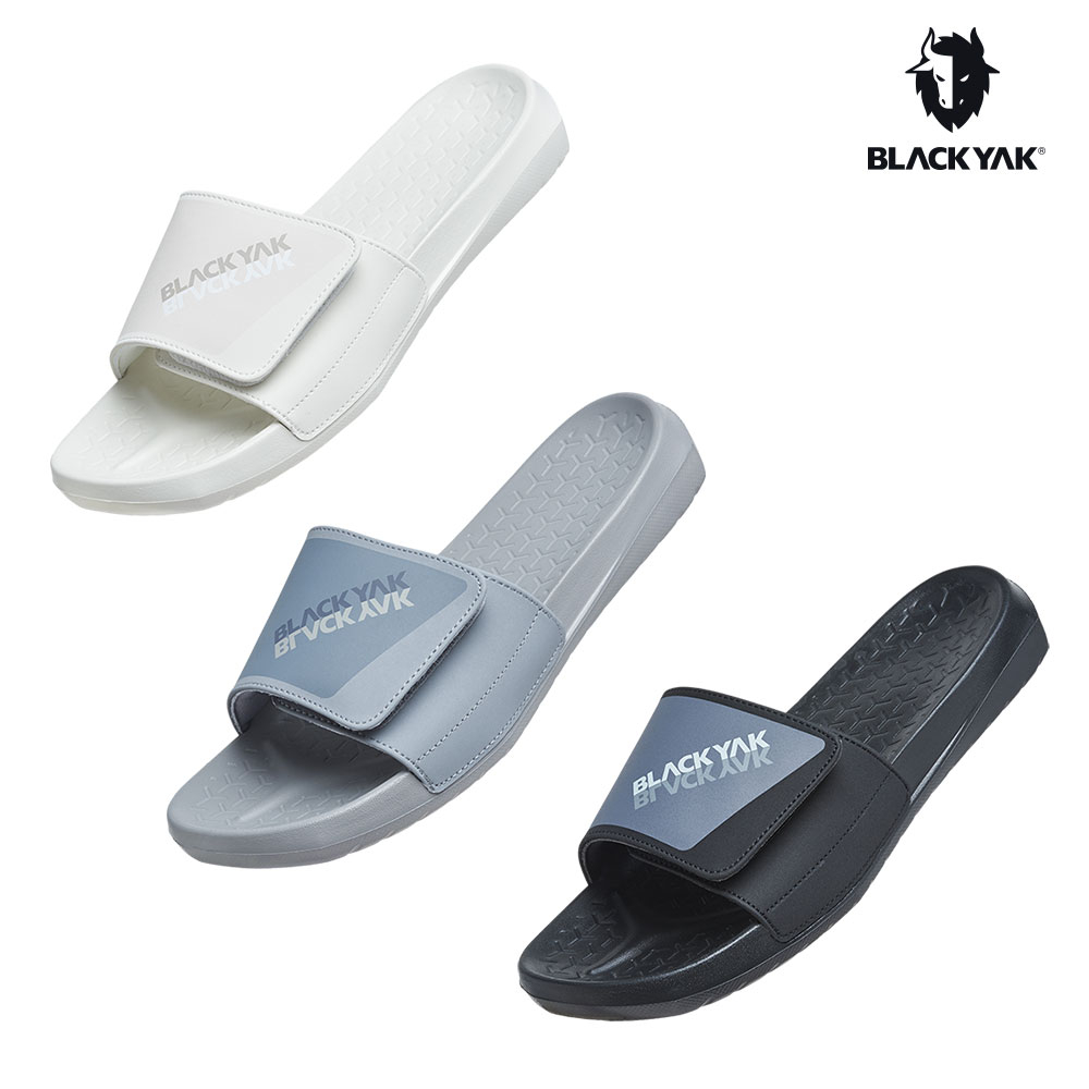 【BLACKYAK】SUFA R可調式運動拖鞋(米白/灰色/黑色)-運動拖鞋|CB1NFA27|ABYSHM3906