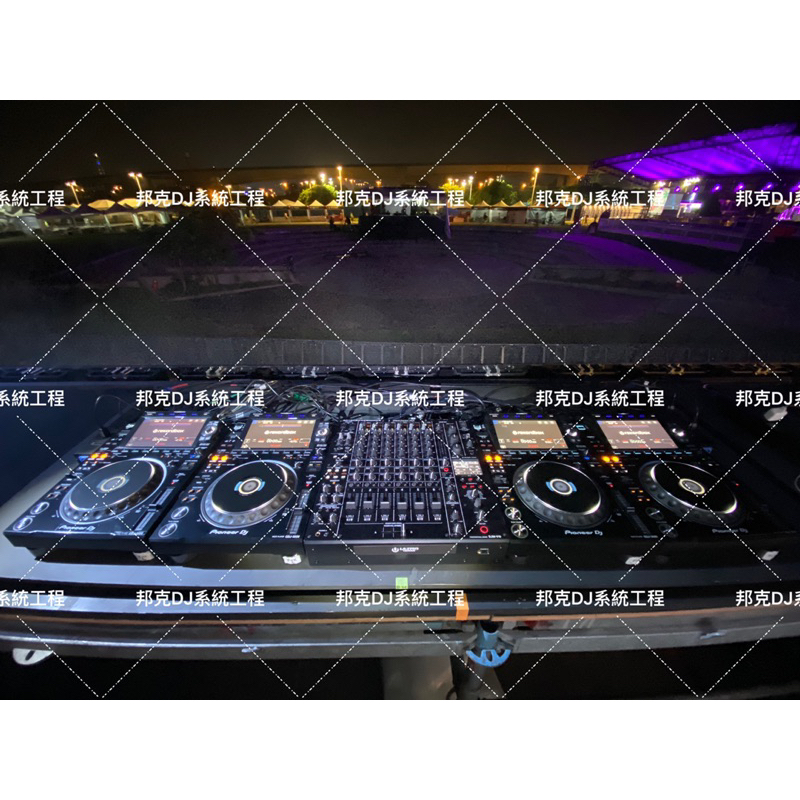 【邦克DJ系統出租】PIONEER DJ-DJM-V10 CDJ-3000租賃，目前最高階機種，百大DJ指定用機款。