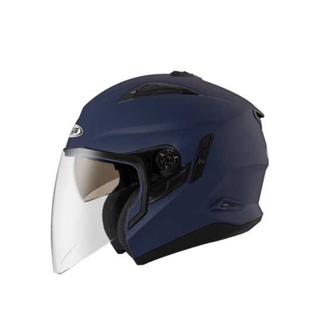 【 贈好禮 多選一 】【輕量化 台中倉儲 ZEUS ZS-613B / ZS613B 素色 啞光藍 消光藍 3/4帽】