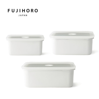 【FUJIHORO 富士琺瑯】真空琺瑯烘焙保鮮盒 深型(DM/DL/DLL)