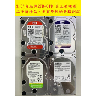 ＊大吉大利＊WD Black 黑標 SATA 1~2TB 二手良品，桌上型硬碟-1