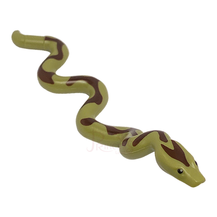 公主樂糕殿 LEGO 樂高 60301 CITY 動物 蛇 大蛇 蟒蛇 橄欖綠色 38801pb02 A128