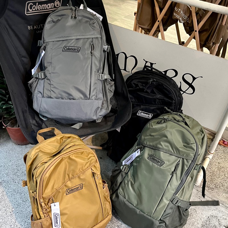 *Mars*日本正品 現貨🔥超搶手 Coleman 33L 大容量 後背包 運動包 旅行包 筆電包 黑25L
