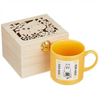 🔥 MOOMIN 馬克杯附木盒(350ML) 尺寸：馬克杯 - 約直徑 8 x 高 8.5cm 木盒 - 約瓷盒