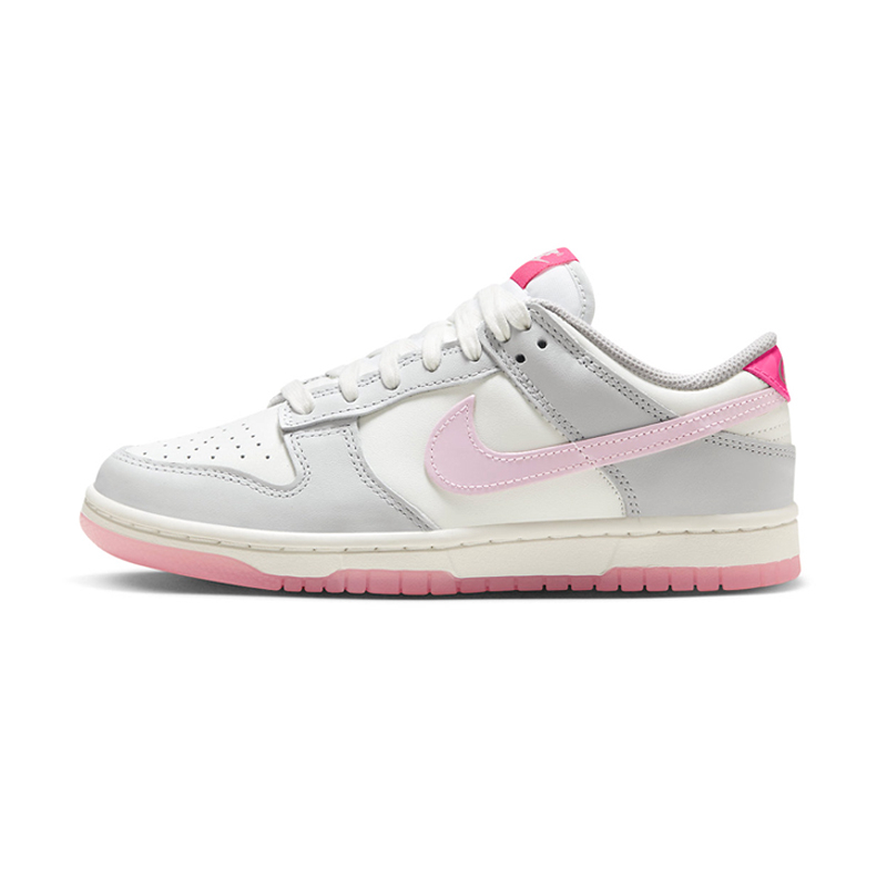 Nike 休閒鞋 Dunk Low White Pink "520" 白粉 女鞋 FN3451-161 [現貨]