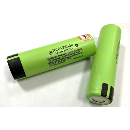 出清 18650鋰電池-日本原裝 國際牌松下panasonic NCR18650B 平頭