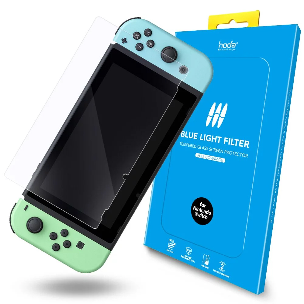 hoda Nintendo Switch 任天堂 抗藍光玻璃保護貼