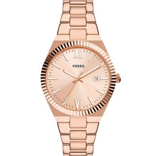 FOSSIL Scarlette 復古時尚大三針女錶 日期顯示 38mm (ES5258)