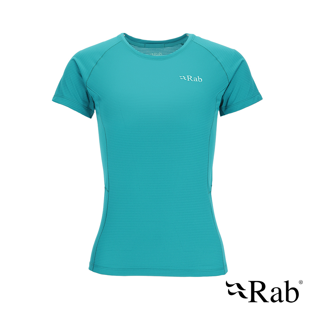 伊凱文戶外 Rab Sonic Tee Wmns 短袖 透氣 排汗衣 女款 群青藍