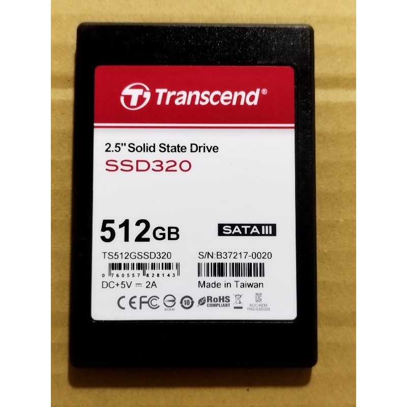 創見 Transcend 固態硬碟 SSD 512GB