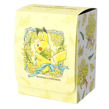 頂溪自取😊MIMOSA e POKEMON 皮卡丘 Pikachu 寶可夢中心 寶可夢卡盒 卡盒 收納盒 收納
