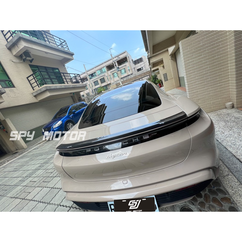 【SPY MOTOR】保時捷 Porsche Taycan 全車系 JD碳纖維尾翼