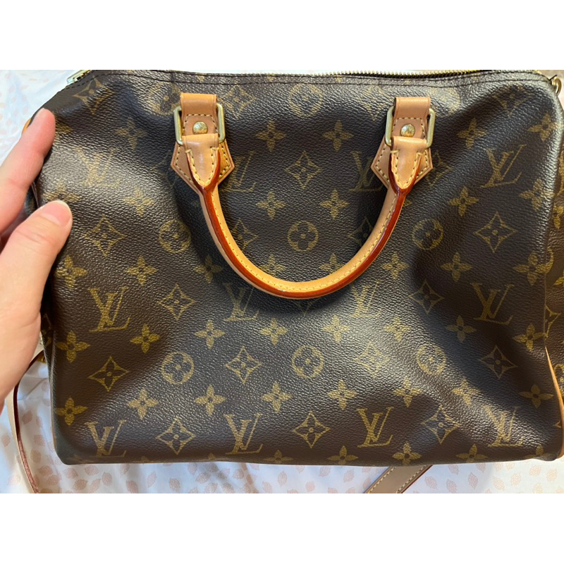 真品二手Louis Vuitton LV Speedy 30新版 （供nzneqo1sln下標）- 保留中-