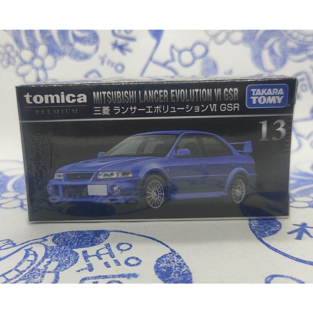 (現貨) Tomica Premium 13 Misubishi Lancer Evolution VI GSR