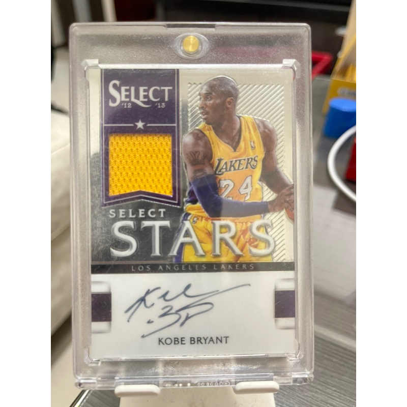 Panini Kobe Bryant 球衣簽名卡 卡面簽 033/199