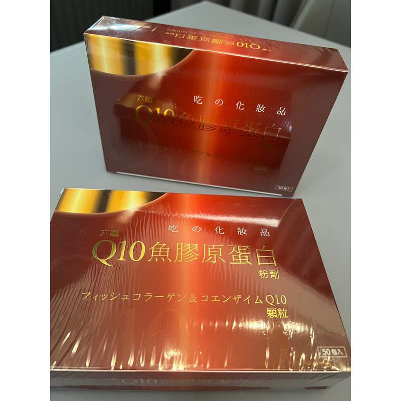免運 新效期 六鵬 Q10魚膠原蛋白 膠原蛋白粉（一盒50包）日本進口 水蜜桃口味 六鵬 Q10 膠原蛋白