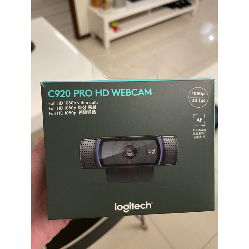 台灣現貨 Logitech 羅技 C920 pro HD Webcam 視訊鏡頭 網路攝影機 攝像頭 直播