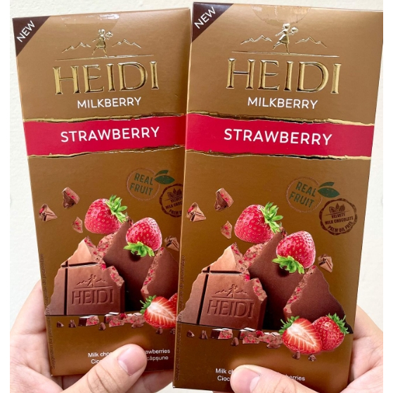 ✨ 特價現貨 ✨【赫蒂】草莓脆脆牛奶巧克力🍓🍓酸甜的草莓乾中和巧克力的甜度 奶香濃郁又入口即化❤️💛
