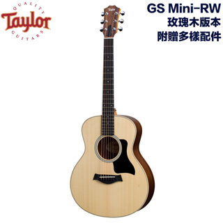 Taylor GS Mini-RW 玫瑰木側背板 旅行吉他 全球熱銷 全新品公司貨 附贈配件 現貨【民風樂府】
