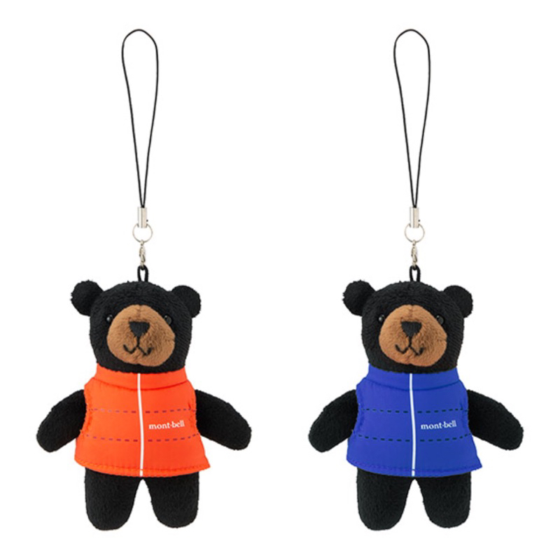 mont-bell  モンタべア 蒙塔熊 (Monta Bear) 吊飾 登山 背包 鑰匙圈 熊熊