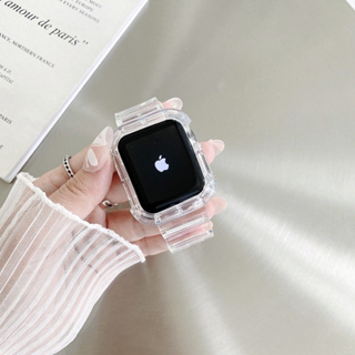 ✨Apple watch 7⌚️ Apple錶帶 蘋果錶帶 錶帶 冰川錶帶 透明錶帶