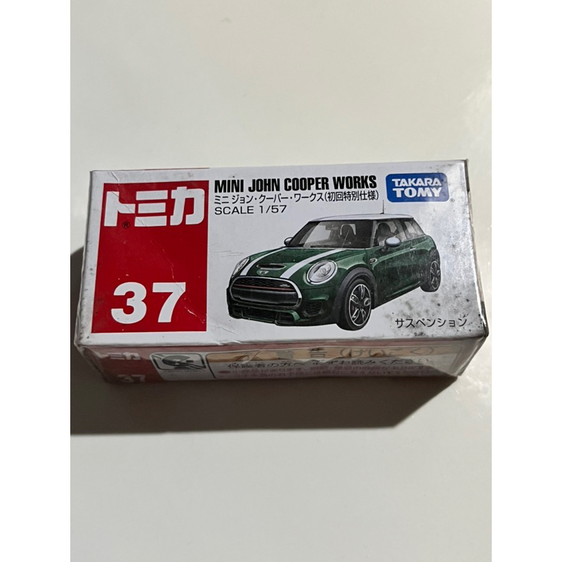 現貨絕品TOMICA 37 MINI JOHN COOPER WORKS（初回款）