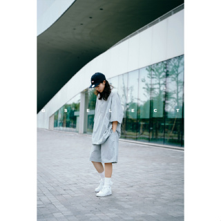 【GSELECT】Stopper Nylon Set up 韓國 尼龍 套裝 上衣 短褲 寬鬆 寬版