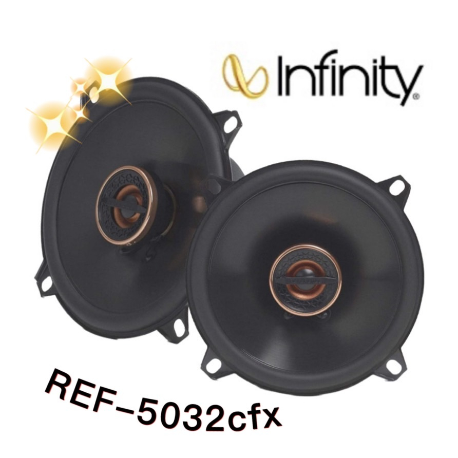 🔥原廠🔥【Infinity 哈曼】REF-5032cfx 車用喇叭  5.25吋 汽車音響 二音路 135W 同軸喇叭