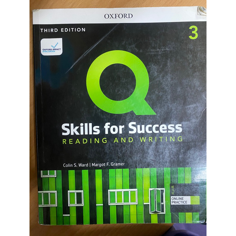 Q skill for success reading and writing 文藻英文指定專用書籍 二手書