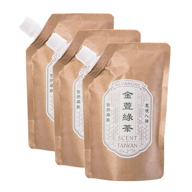 任選-hoi!LAB台灣茶-擴香補充包300ml-3入組 (白毫烏龍/百花高山/金萱綠茶/桂花佳釀/黑莓菁/檜木醺森林)