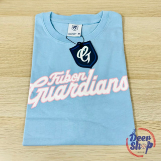 【現貨】 富邦悍將 印花LOGO 日曜藍 短T (尺寸可選) T-shirt FUBON GUARDIANS