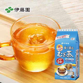 大賀屋 日本製 伊藤園麥茶 香薰麥茶 茶包 54入 麥茶 冷泡茶 熱沖茶 焙煎茶 無咖啡因 無糖茶 T00130128