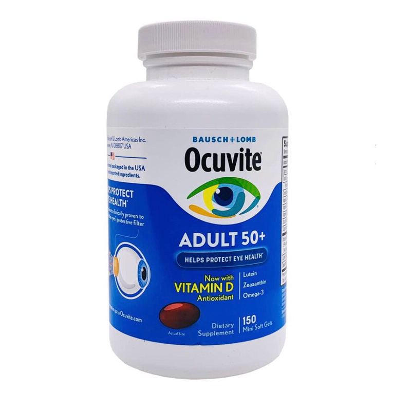 Ocuvite-50+一罐150粒👳‍♂️保存期7/2025（商品如圖）現貨